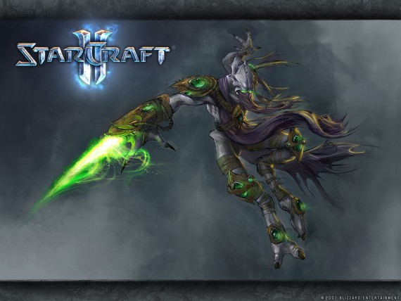 Free Send to Mobile Phone StarCraft 2 Games wallpaper num.18