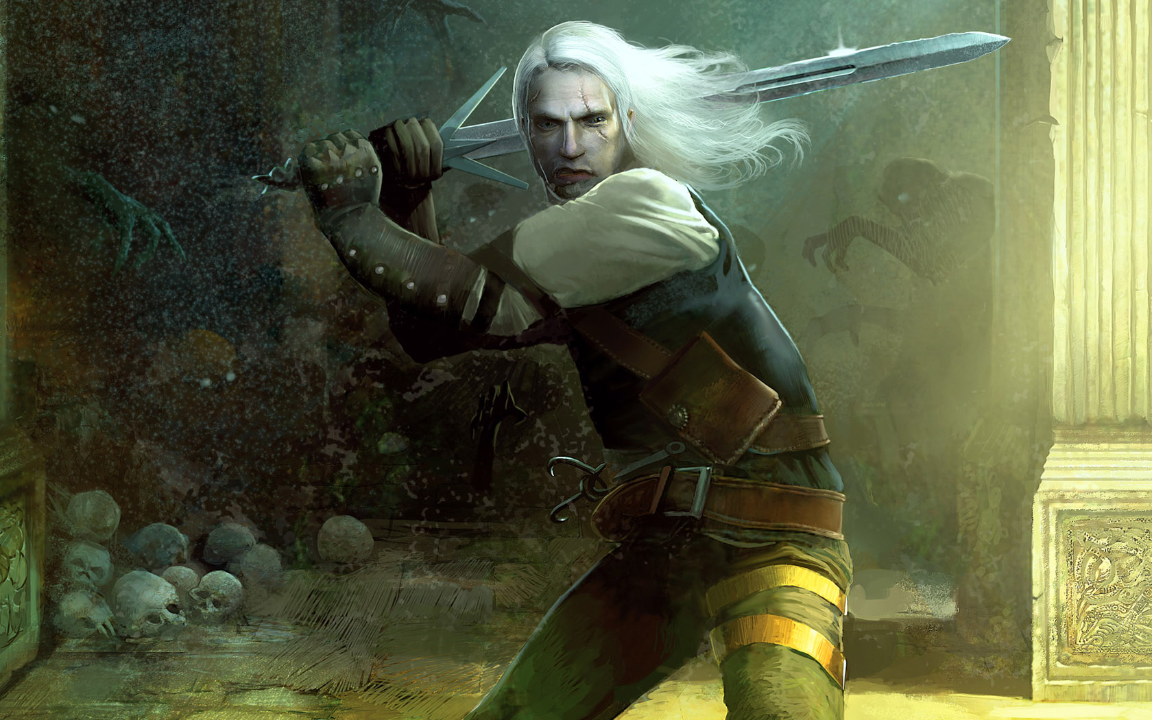 Download full size The Witcher The Witcher wallpaper / 1680x1050