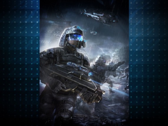 Free Send to Mobile Phone Tom Clancy's End War Games wallpaper num.2