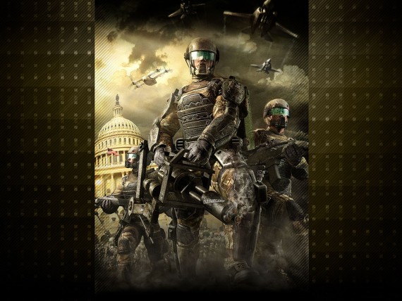 Free Send to Mobile Phone Tom Clancy's End War Games wallpaper num.4