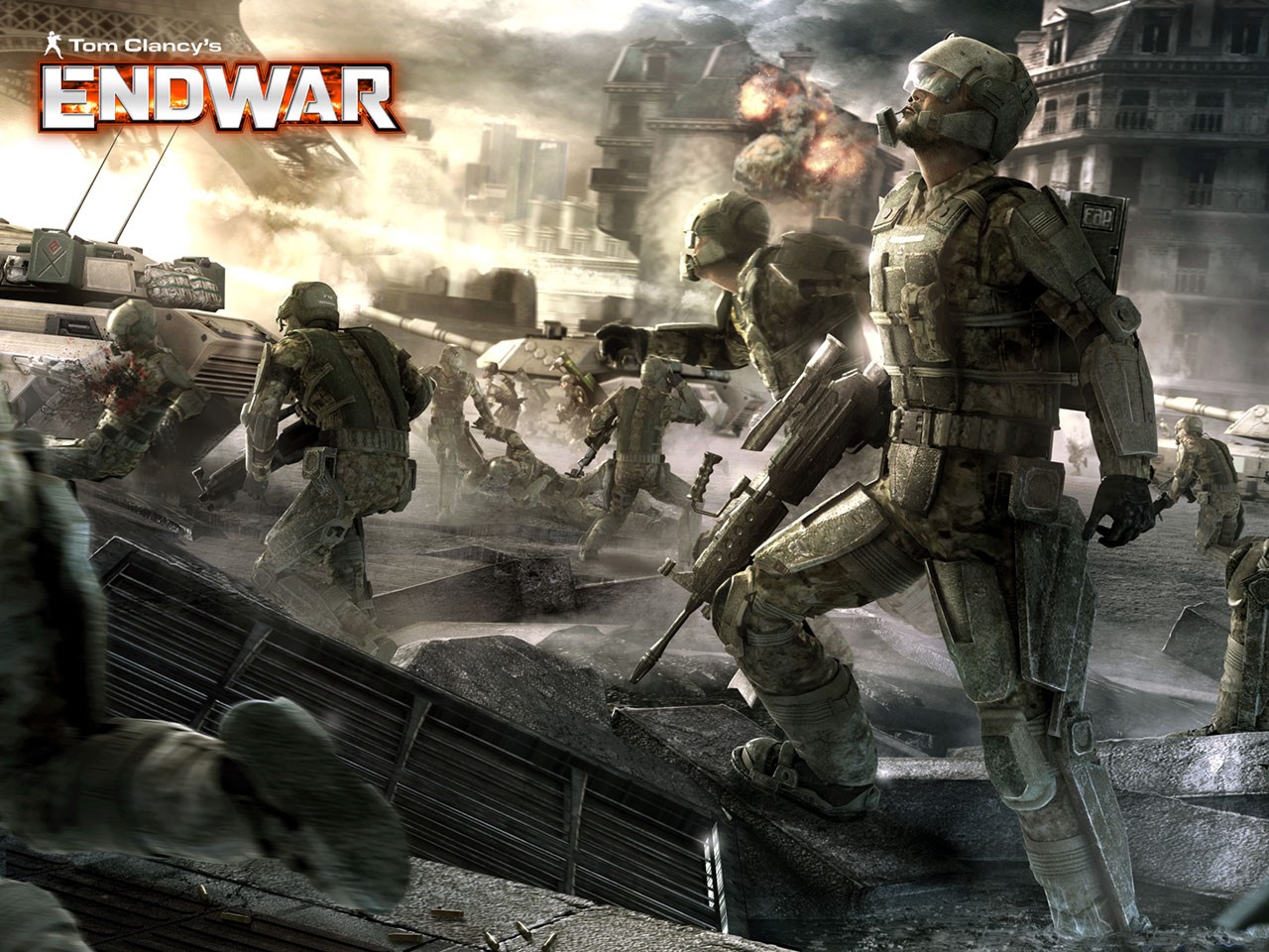Download full size Tom Clancy's End War wallpaper / Games / 1280x960