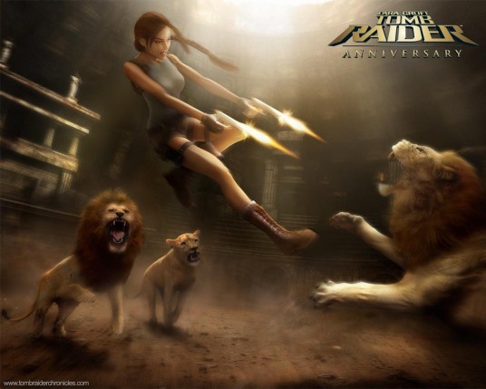 Free Send to Mobile Phone Tomb Raider Anniversary Games wallpaper num.8