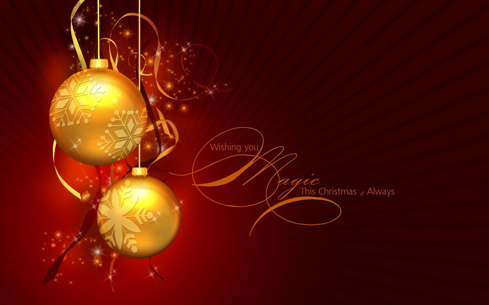 Download full size Merry Christmas wallpaper / People / 1920x1200