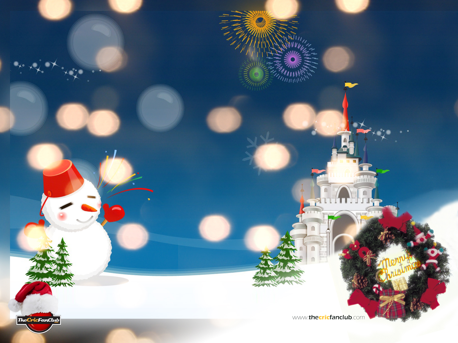 Download full size Merry Christmas wallpaper / People / 1600x1200