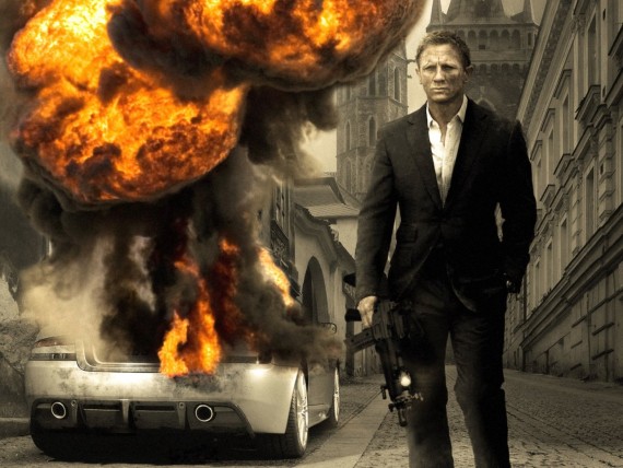 Free Send to Mobile Phone 007 Quantum of Solace Movies wallpaper num.9