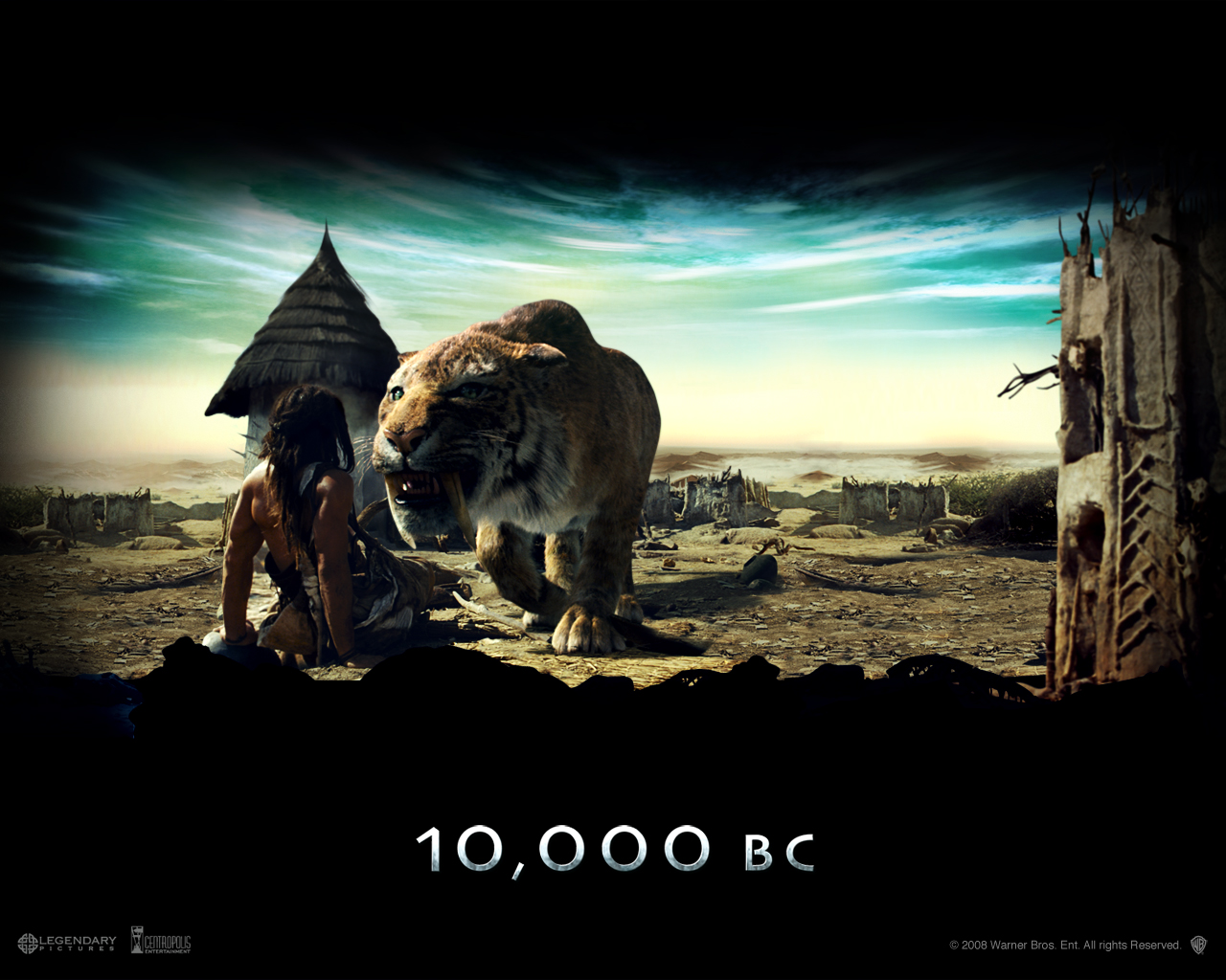 Download HQ 10000 BC wallpaper / Movies / 1280x1024
