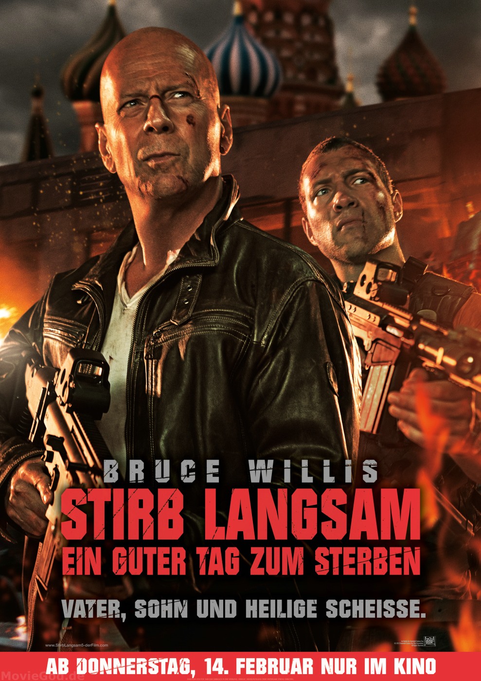 Download HQ A Good Day to Die Hard wallpaper / Movies / 989x1400