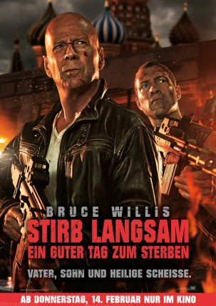 Free Send to Mobile Phone A Good Day to Die Hard Movies wallpaper num.1