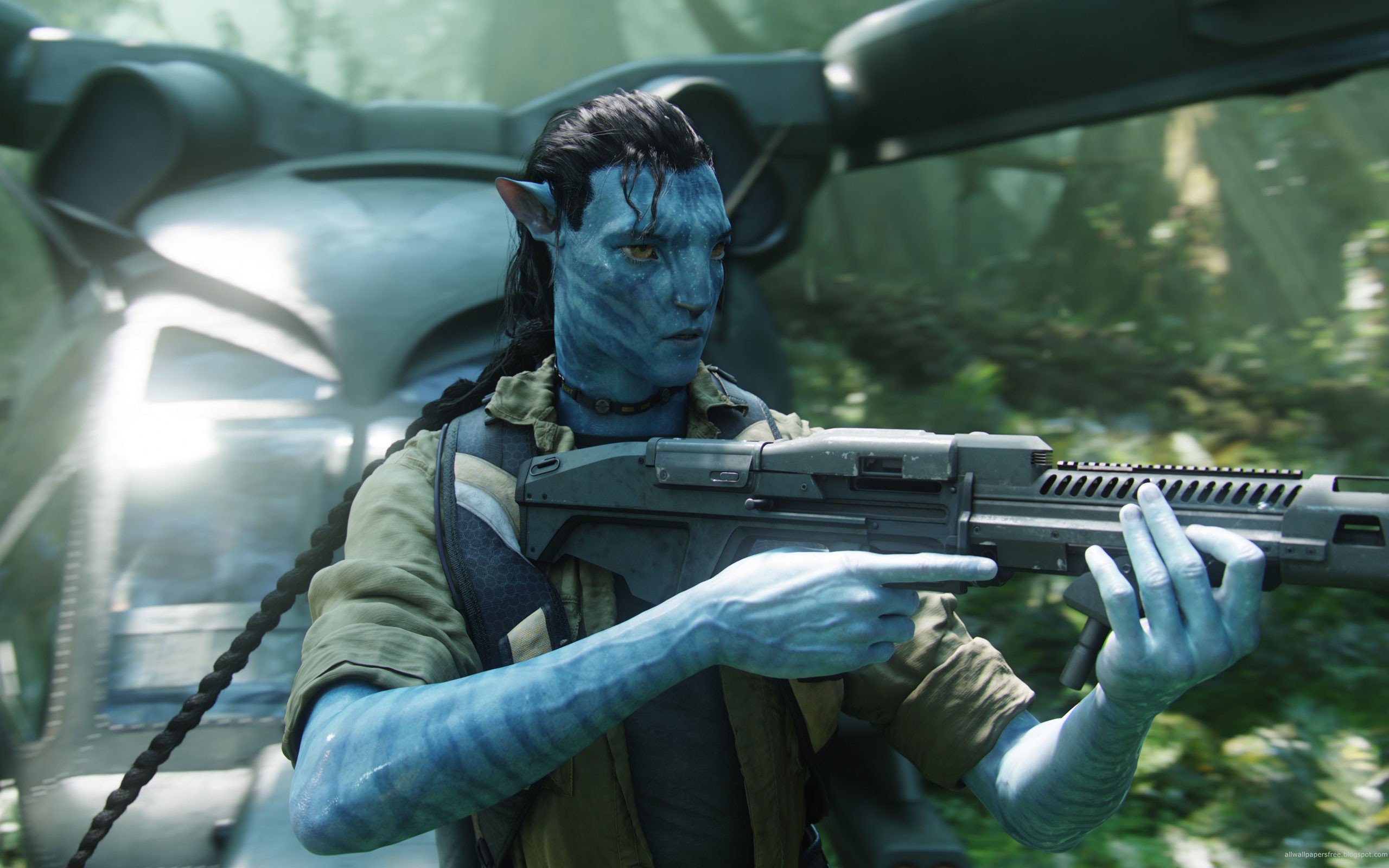 Download HQ armed Avatar wallpaper / 2560x1600