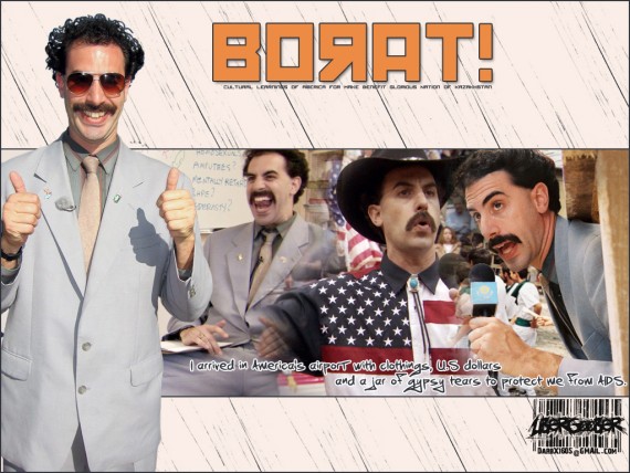 Free Send to Mobile Phone Borat Movies wallpaper num.1