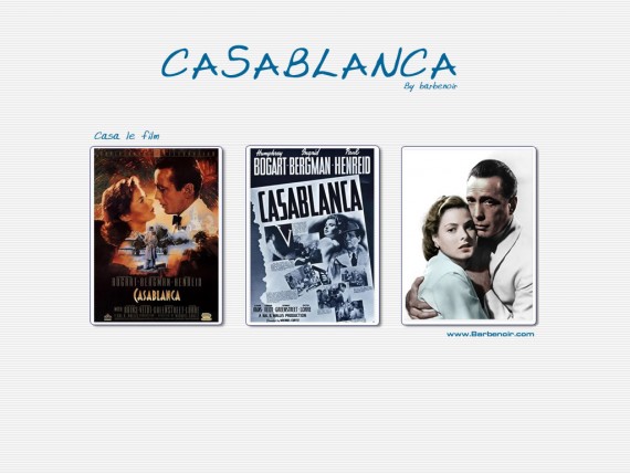 Free Send to Mobile Phone Casablanca Movies wallpaper num.1