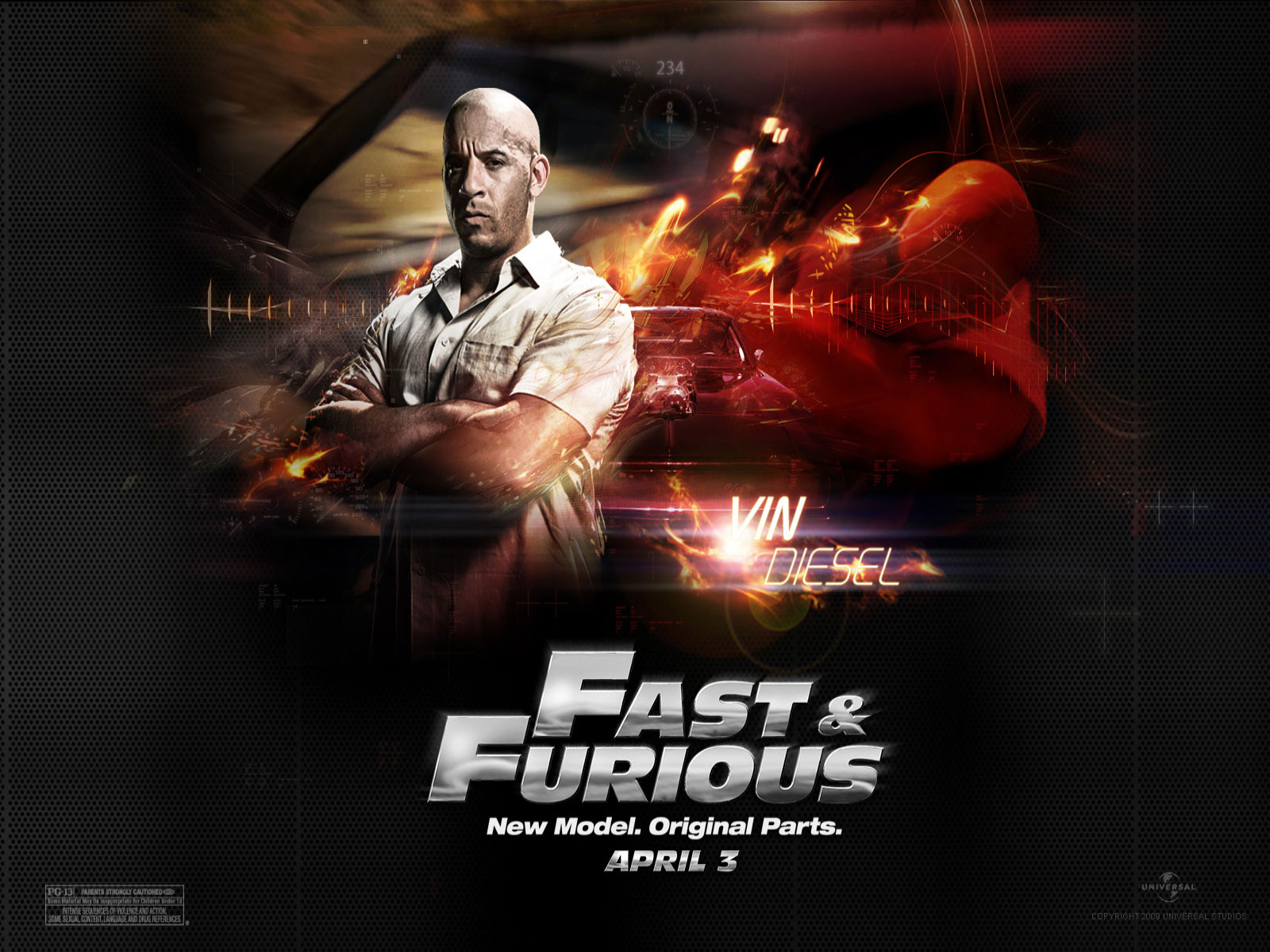 Download High quality Fast And Furious 4 wallpaper / Movies / 1600x1200