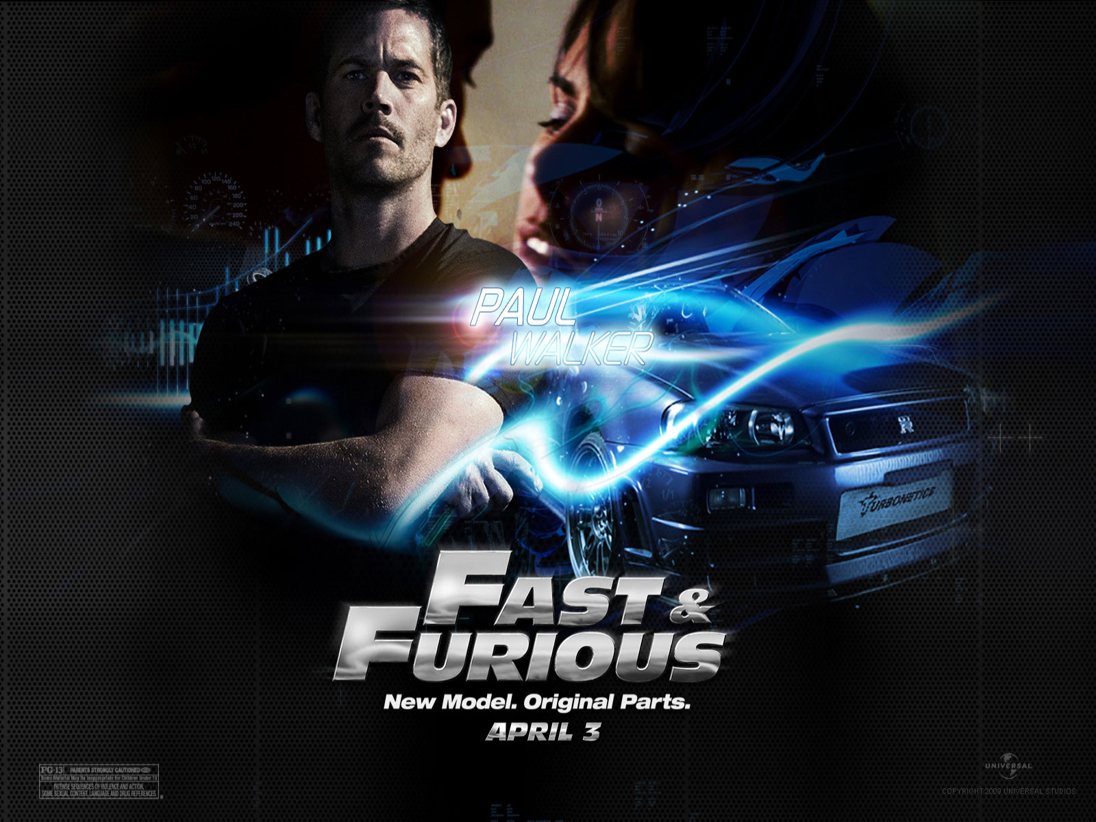 Download full size Fast And Furious 4 wallpaper / Movies / 1600x1200