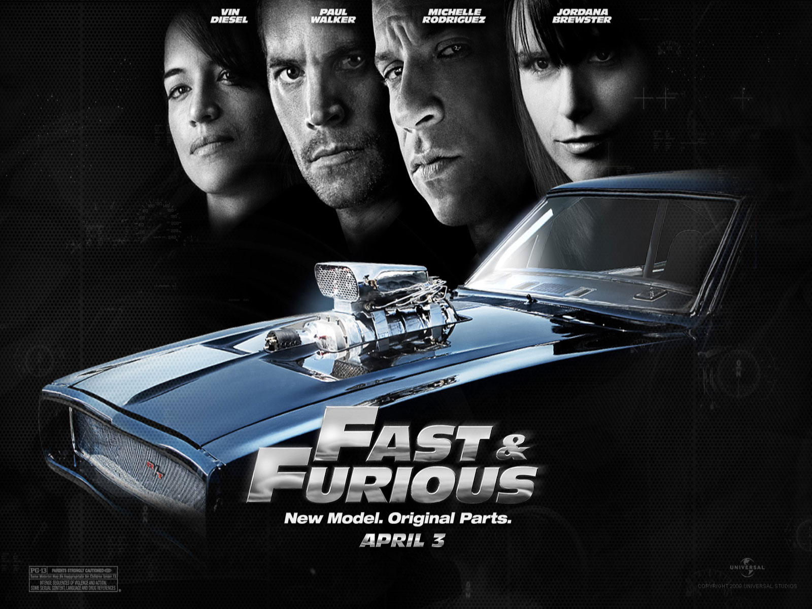 Download full size Fast And Furious 4 wallpaper / Movies / 1600x1200