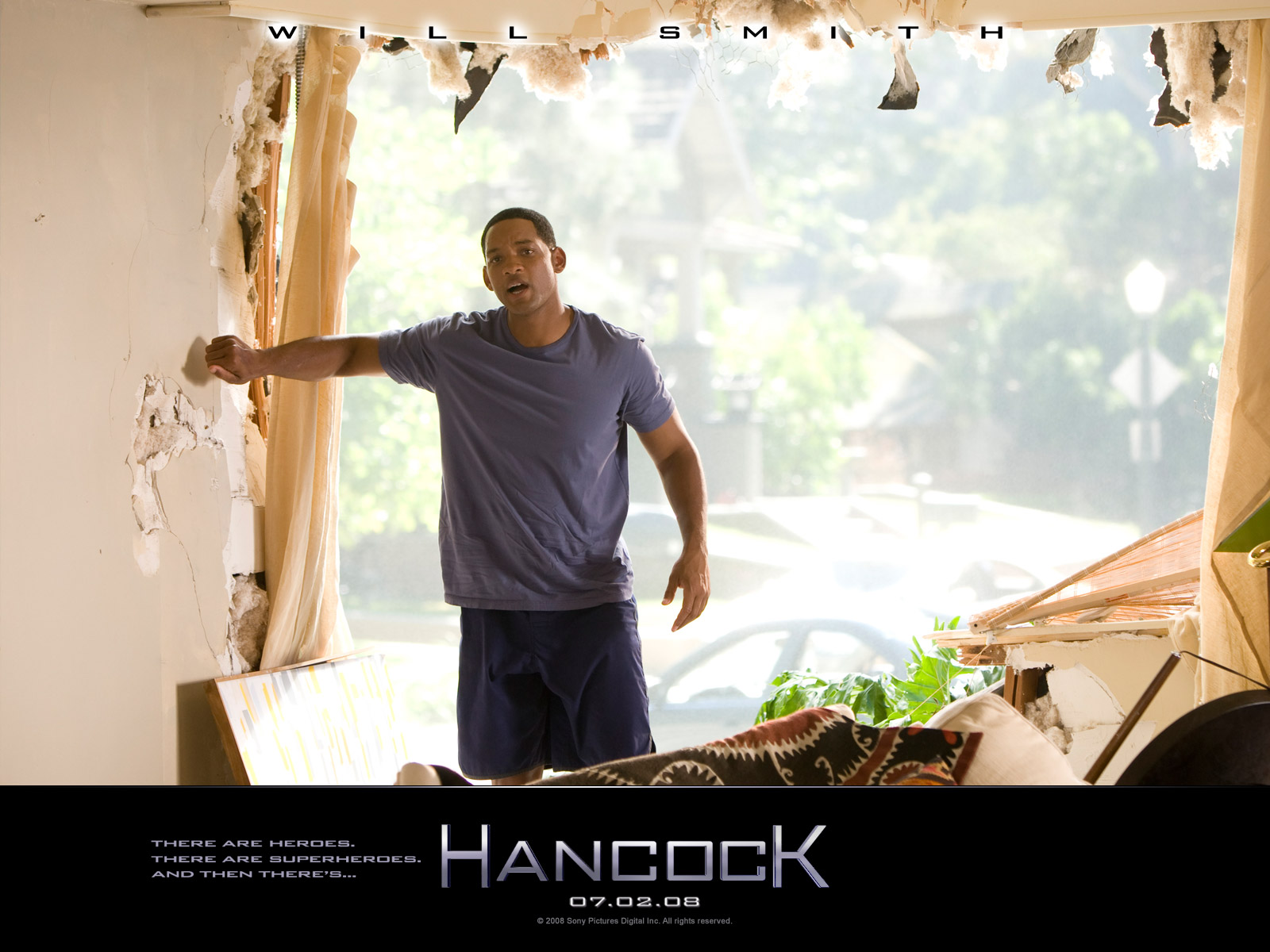 Download High quality Hancock wallpaper / Movies / 1600x1200