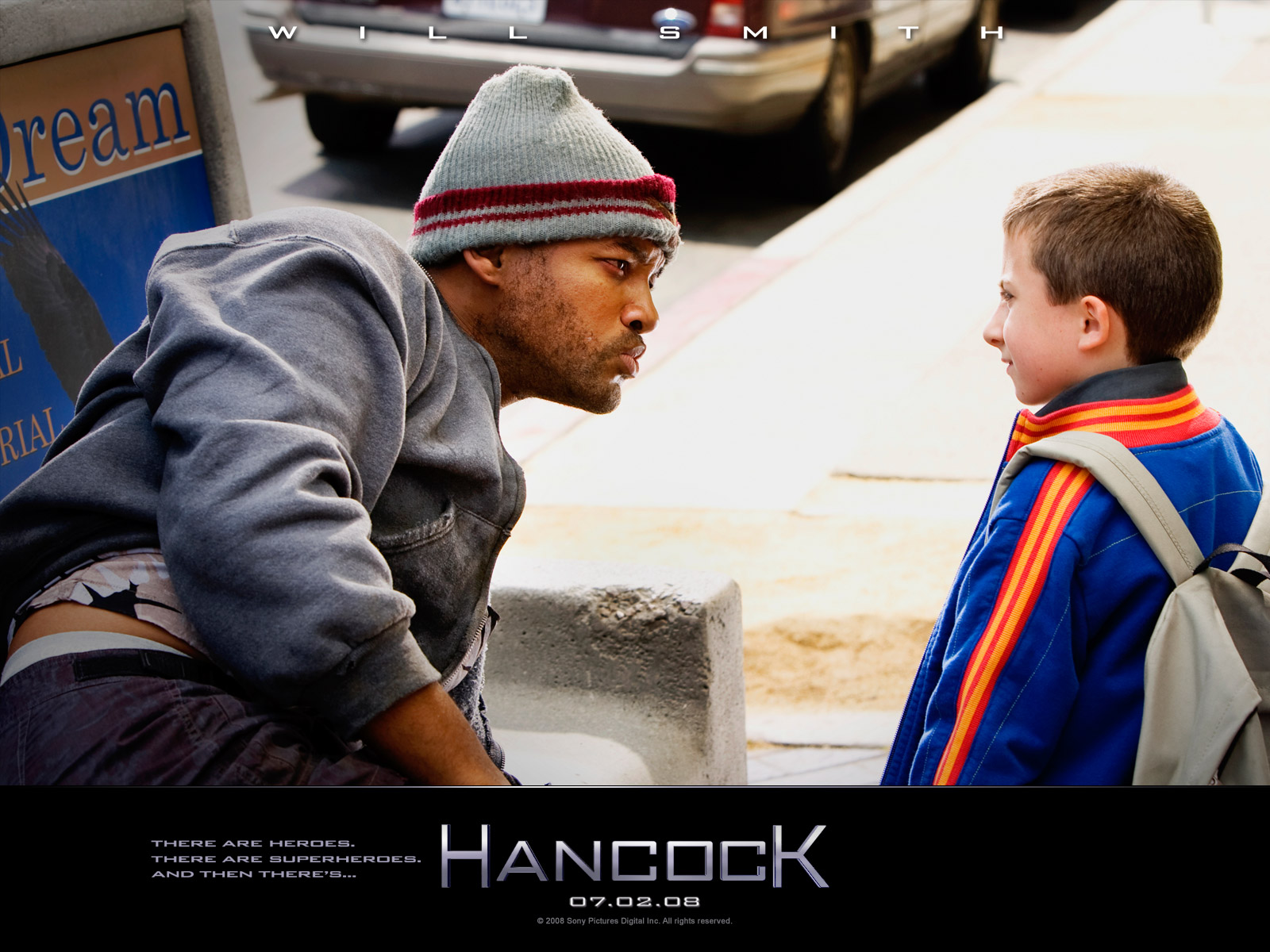 Download HQ Hancock wallpaper / Movies / 1600x1200