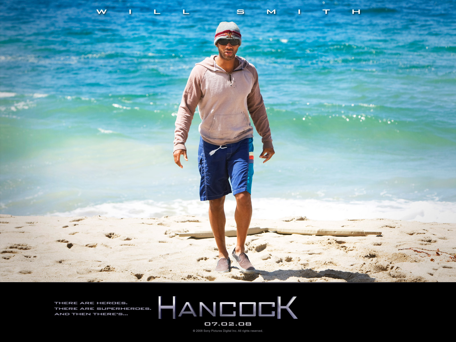 Download full size Hancock wallpaper / Movies / 1600x1200