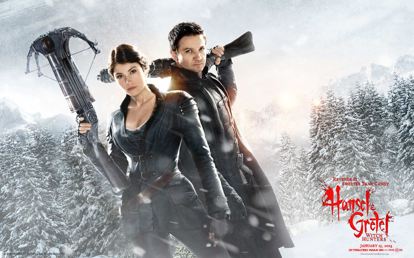 Download HQ Hansel and Gretel Witch Hunters wallpaper / Movies / 1440x900