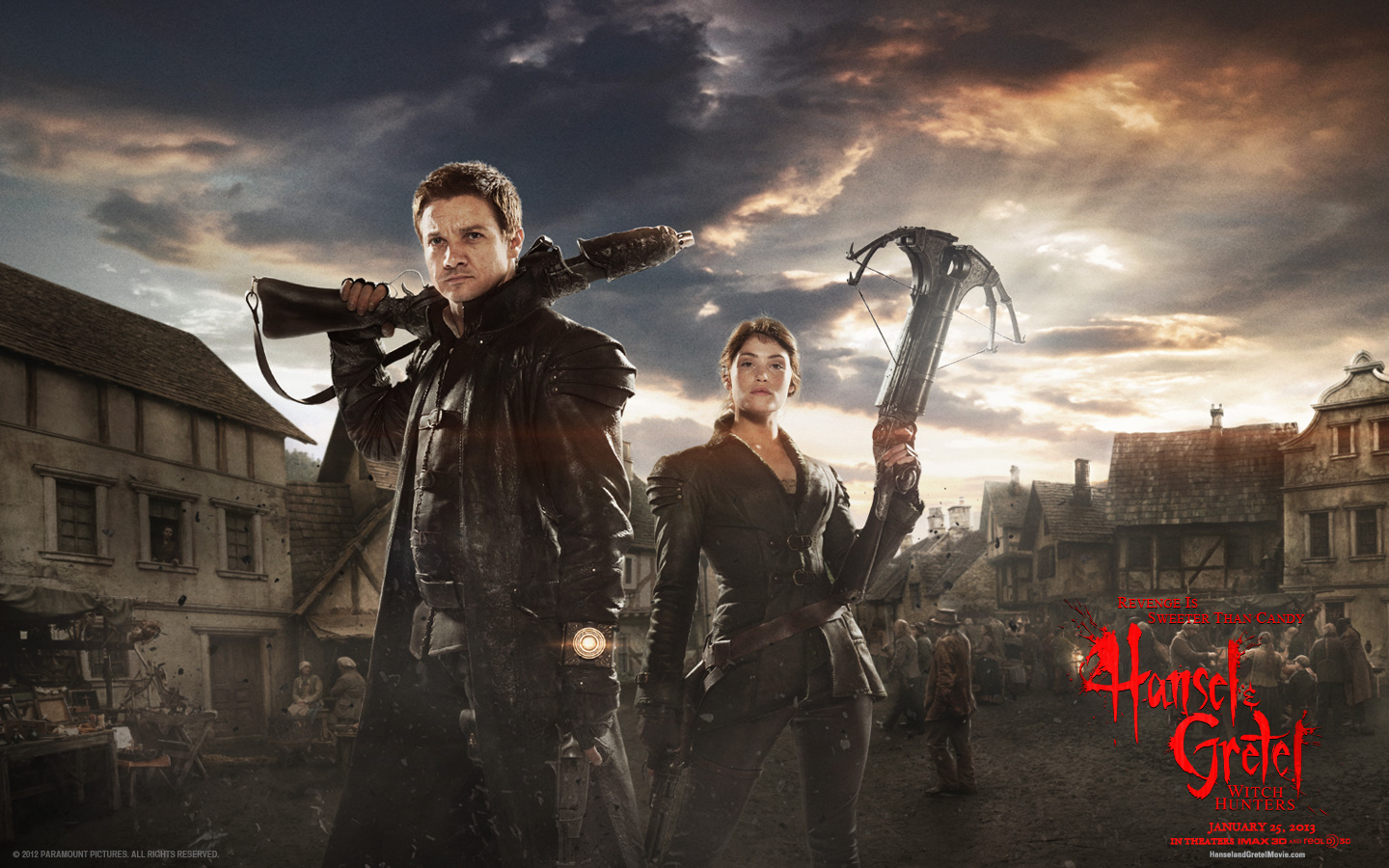 Download HQ Hansel and Gretel Witch Hunters wallpaper / Movies / 1440x900