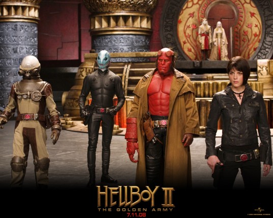 Free Send to Mobile Phone Hellboy 2 The Golden Army Movies wallpaper num.11