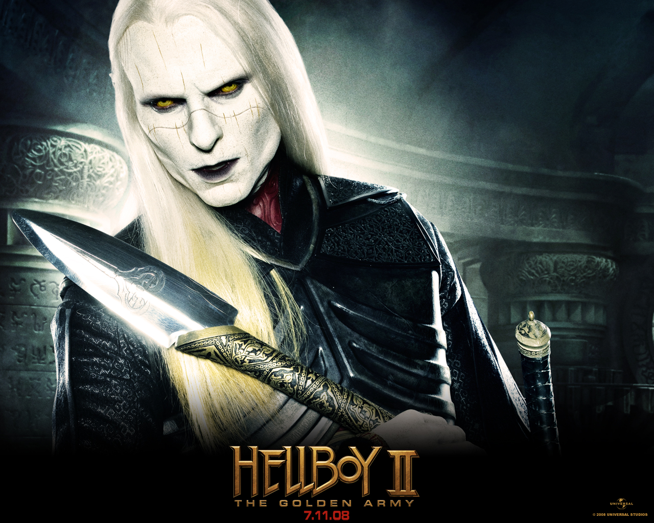 Download High quality Hellboy 2 The Golden Army wallpaper / Movies / 1280x1024