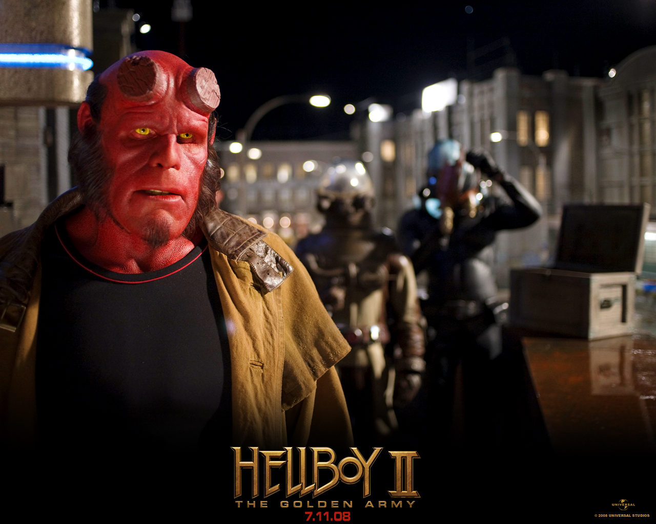 Download full size Hellboy 2 The Golden Army wallpaper / Movies / 1280x1024