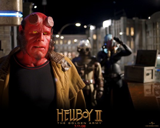 Free Send to Mobile Phone Hellboy 2 The Golden Army Movies wallpaper num.10