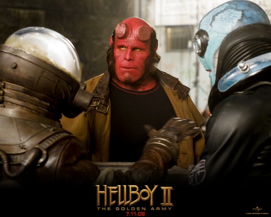 Free Send to Mobile Phone Hellboy 2 The Golden Army Movies wallpaper num.5