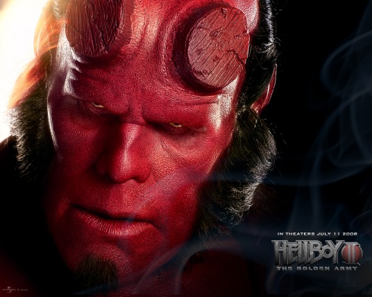 Free Send to Mobile Phone Hellboy 2 The Golden Army Movies wallpaper num.19
