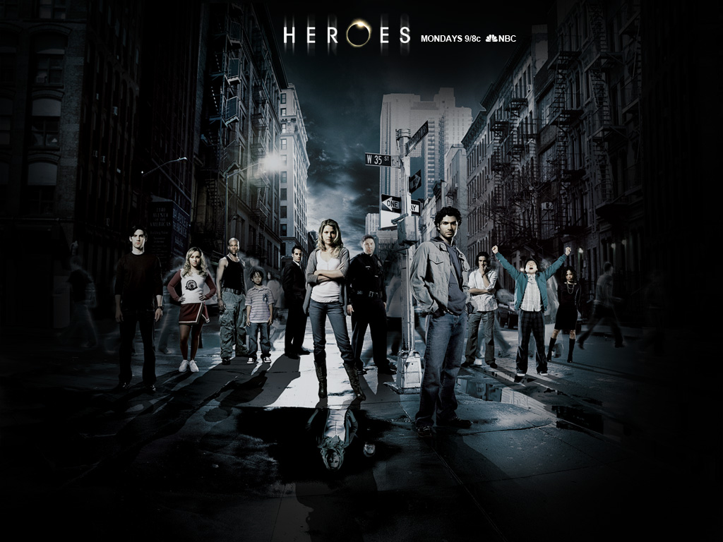 Full size Heroes wallpaper / Movies / 1024x768
