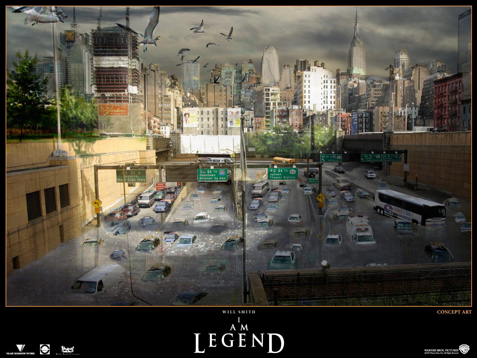 Download HQ I Am Legend wallpaper / Movies / 1600x1200
