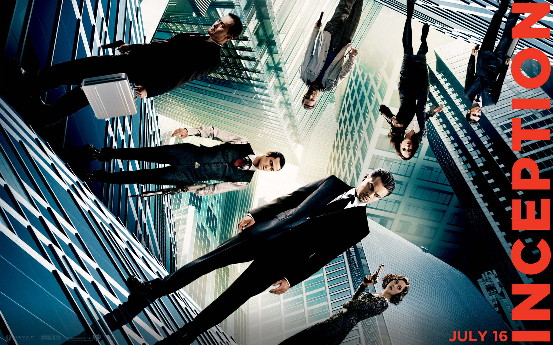 Download High quality up and down Inception wallpaper / 1920x1200