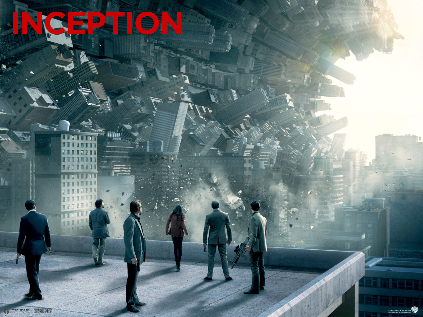 Download High quality folding city Inception wallpaper / 1600x1200