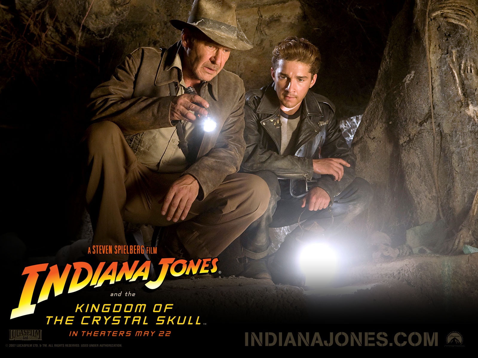 Download HQ Indiana Jones the Kingdom Crystal Skull wallpaper / Movies / 1600x1200