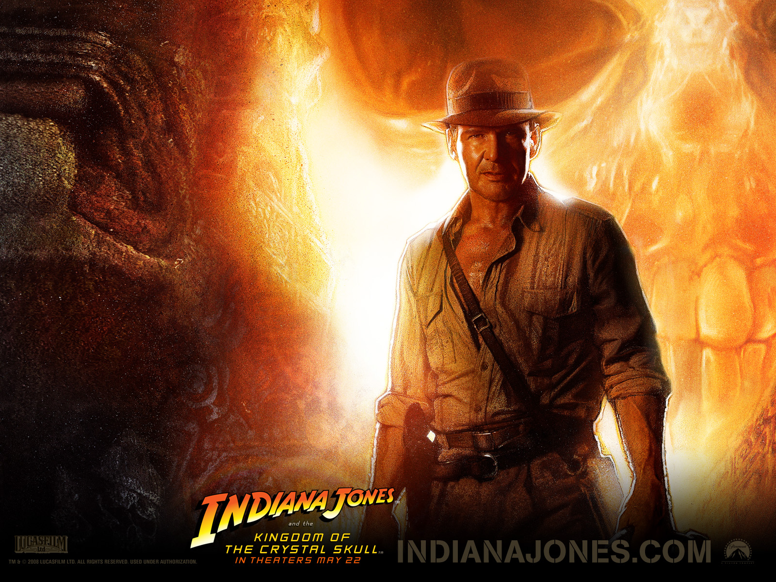 Download High quality Indiana Jones the Kingdom Crystal Skull wallpaper / Movies / 1600x1200