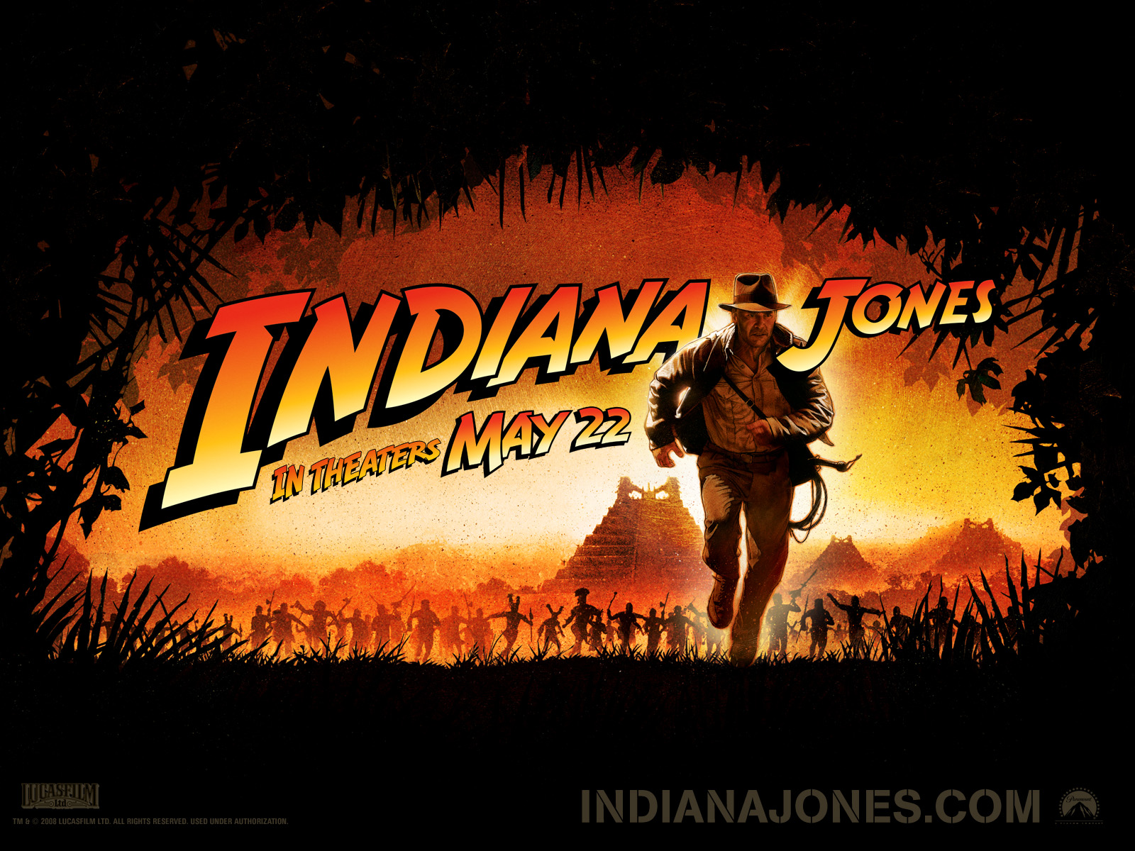 Download full size Indiana Jones the Kingdom Crystal Skull wallpaper / Movies / 1600x1200