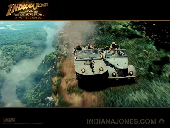 Free Send to Mobile Phone Indiana Jones the Kingdom Crystal Skull Movies wallpaper num.5