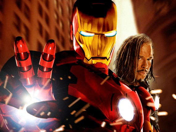 Free Send to Mobile Phone stopping Iron Man 2 wallpaper num.10
