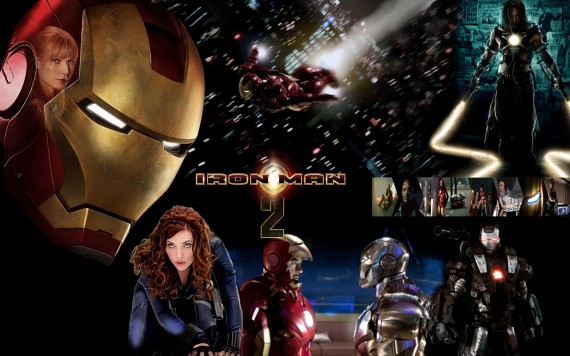 Free Send to Mobile Phone Iron Man 2 Movies wallpaper num.15