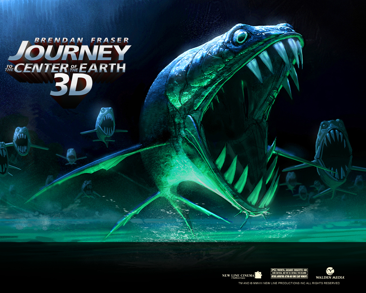Download HQ Journey to Center Earth 3D wallpaper / Movies / 1280x1024