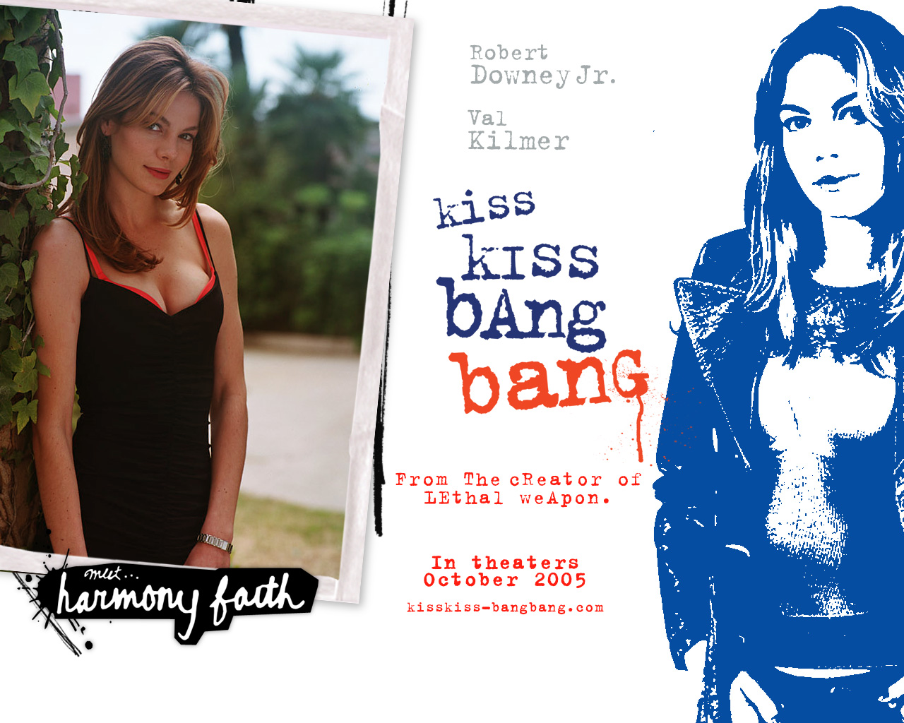 Download full size Kiss Kiss Bang Bang wallpaper / Movies / 1280x1024