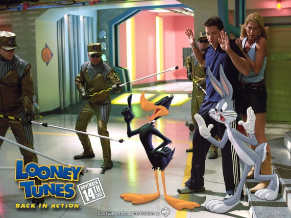 Free Send to Mobile Phone Looney Tunes Back In Action Movies wallpaper num.1