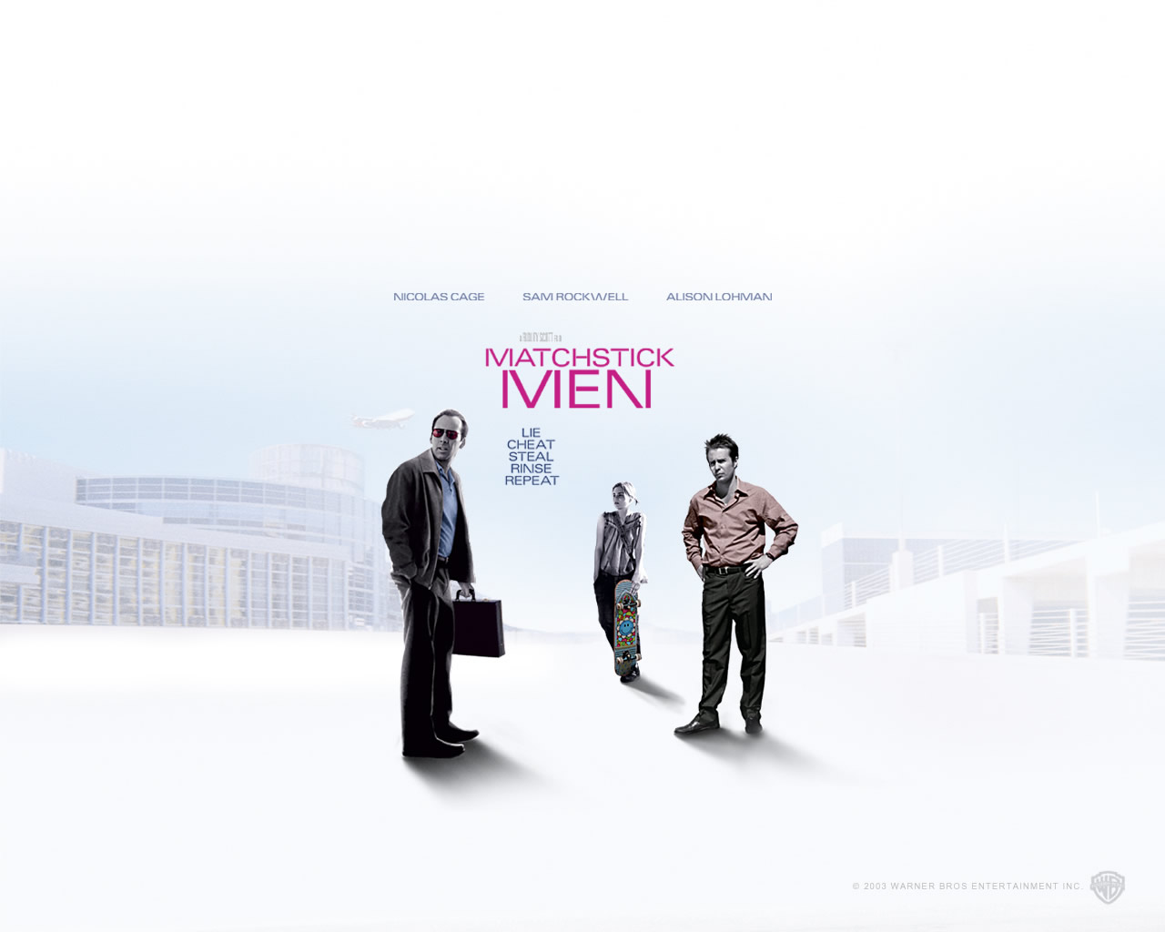 Download HQ Matchstick Men wallpaper / Movies / 1280x1024