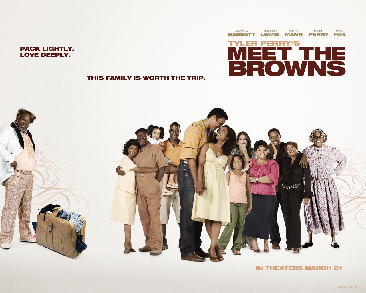 Download full size Meet the Browns wallpaper / Movies / 1280x1024