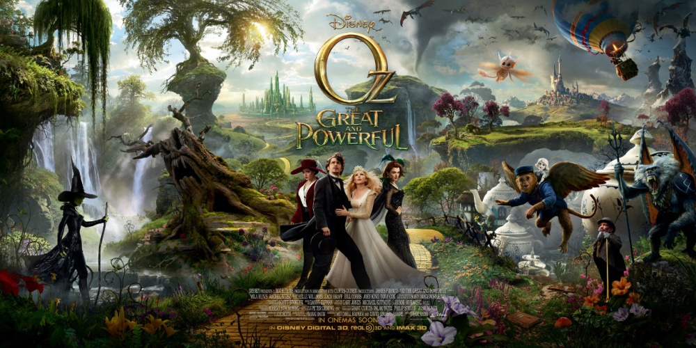 Full size Oz The Great and Powerful wallpaper / Movies / 1000x500