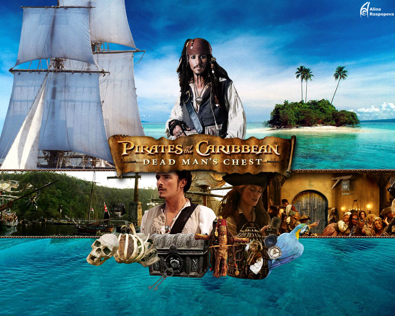 Download HQ Pirates Of The Caribbean wallpaper / Movies / 1280x1024