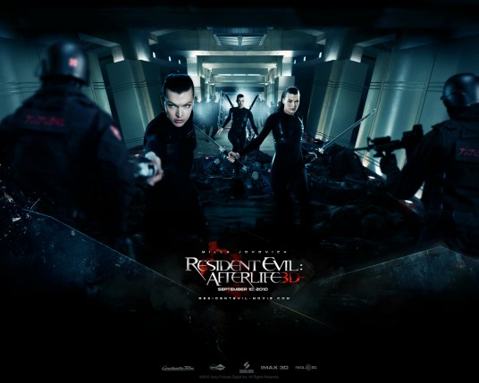 Free Send to Mobile Phone clones Resident Evil AfterLife 3D wallpaper num.13