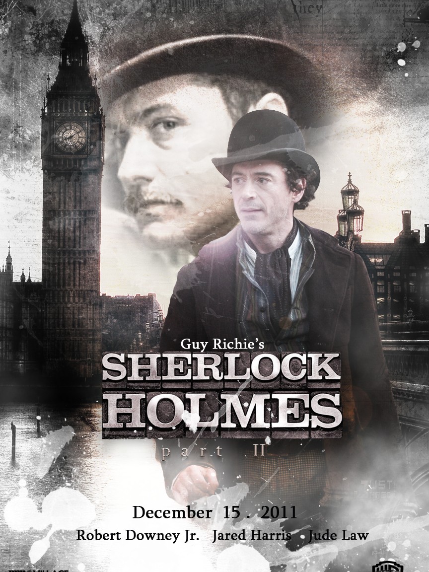 Download full size Sherlock Holmes wallpaper / Movies / 864x1152