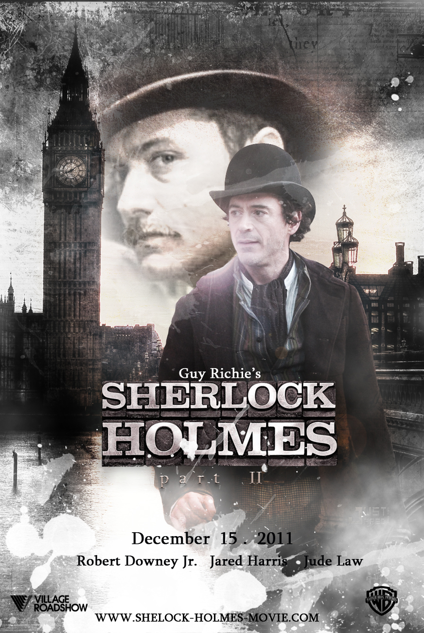 Download High quality Sherlock Holmes Sequel Sherlock Holmes wallpaper / 872x1300