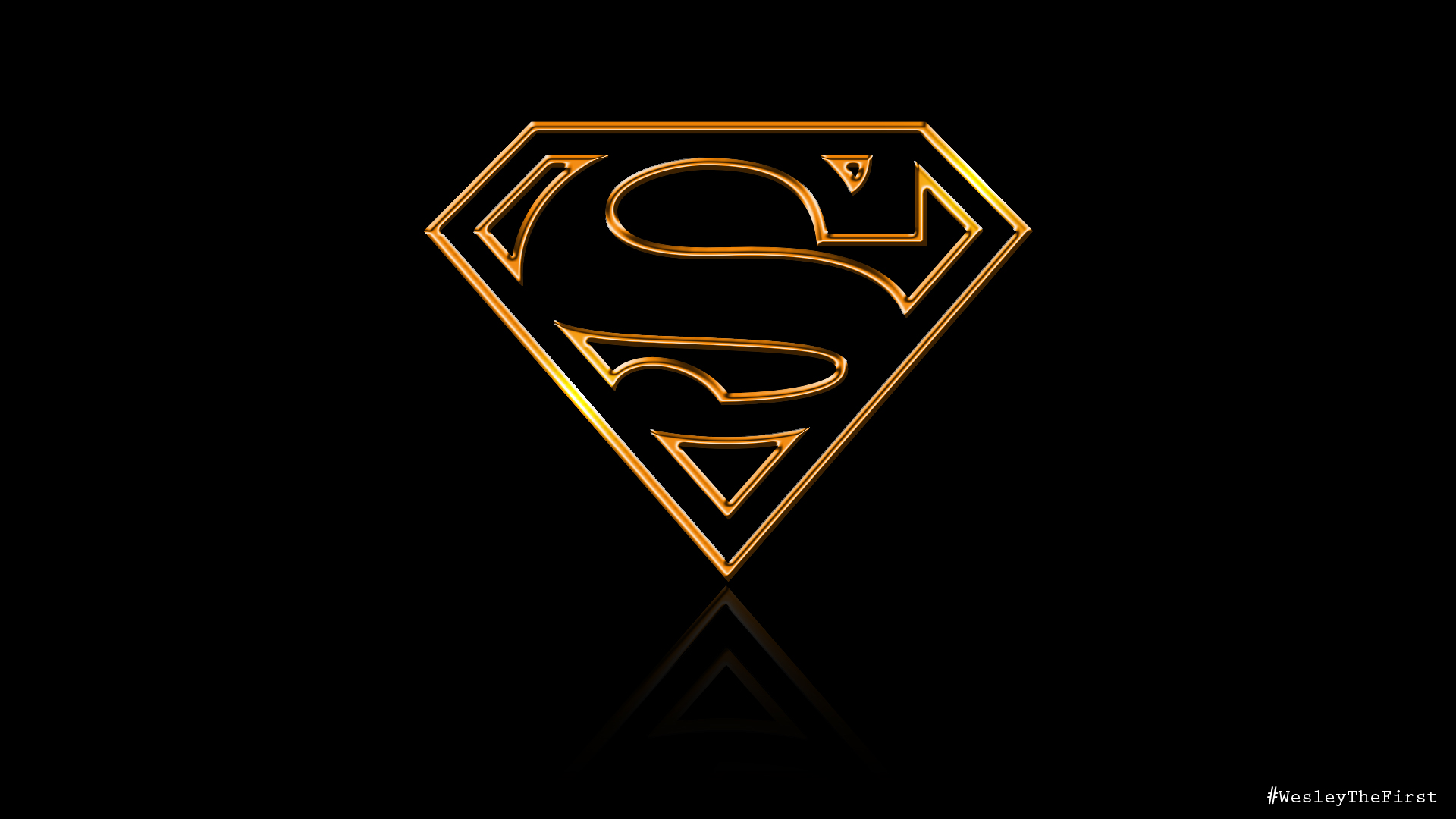 Download High quality Superman, Logo Superman wallpaper / 1920x1080